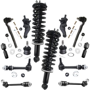 SCITOO Complete Front & Rear Suspension Kit For 1996-2002 Toyota 4Runner – Shocks, Struts, Sway Bar, Tie Rods