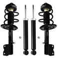 thumbnail image 1 of Detroit Axle - Front Struts & Coil Springs Rear Shock Absorbers Replacement for 2009-2013 Nissan Murano - 4pc Set, 1 of 7