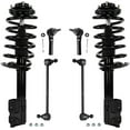 thumbnail image 1 of Detroit Axle - Front Struts & Coil Springs Sway Bar Links Outer Tie Rod Ends Replacement for 2012-2017 Jeep Patriot Compass - 6pc Set, 1 of 5