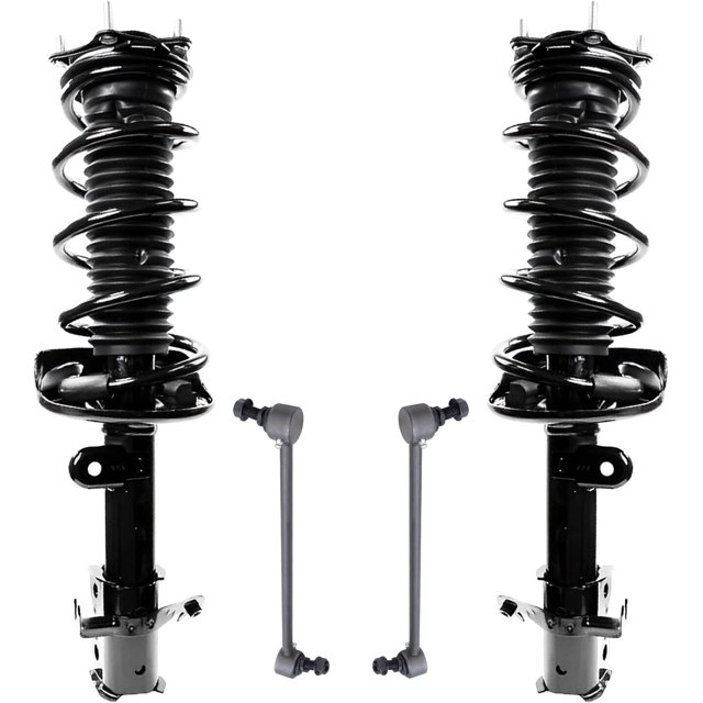 Detroit Axle Front Struts & Coil Springs Sway Bar Links Replacement