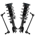 thumbnail image 1 of Detroit Axle - Front Struts Kit for Ford 2015-2018 Edge Lincoln 16-18 MKX, 2 Struts with Coil Spring Assembly 2 Sway Bar End Links 2016 2017 2018 Replacement Suspension, 1 of 8