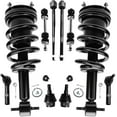 thumbnail image 1 of Detroit Axle - Front Struts Lower Ball Joints Sway Bars Tie Rods Replacement for Cadillac Escalade Fits select: 2007 CHEVROLET TAHOE C1500, 2007-2008 CADILLAC ESCALADE LUXURY, 1 of 6