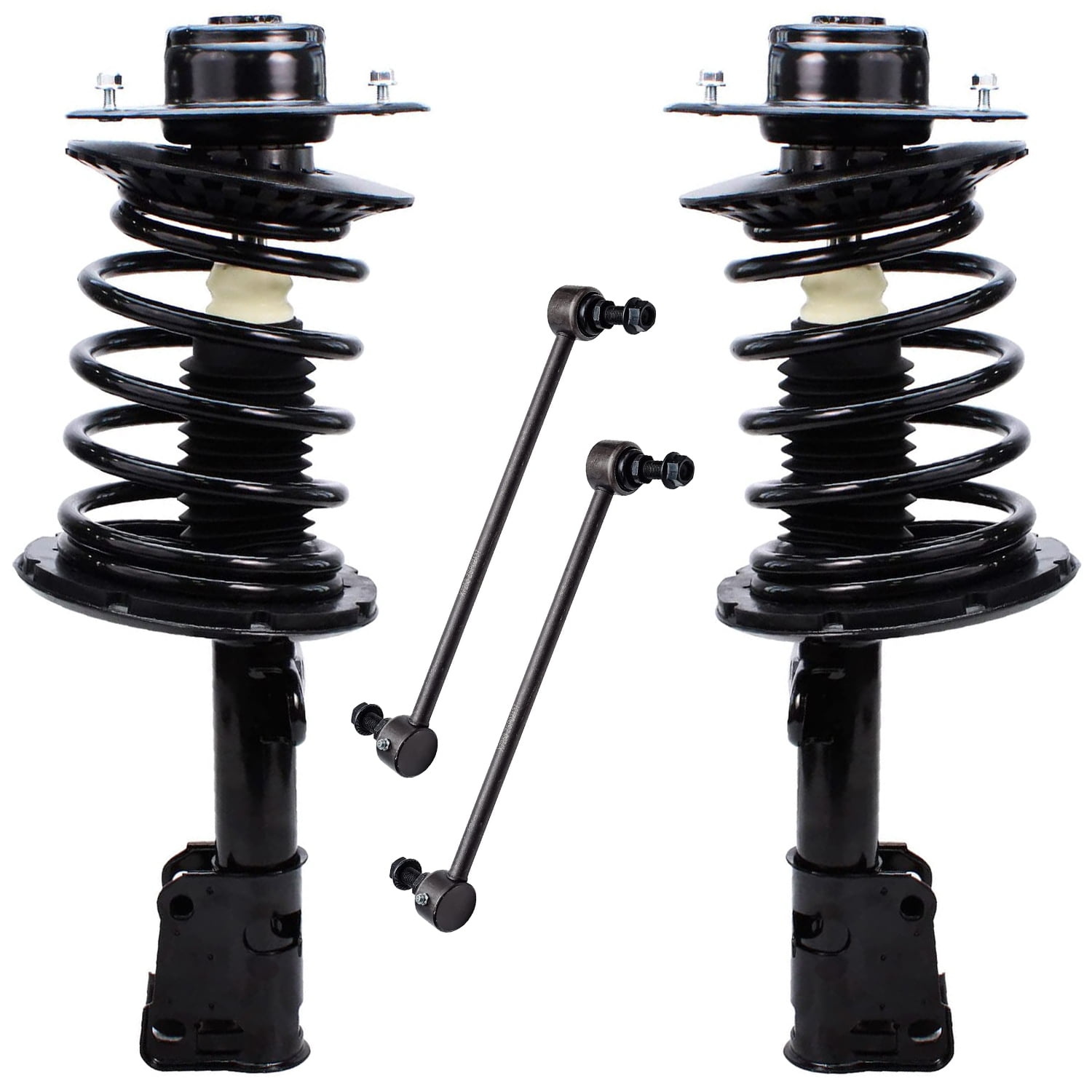 Detroit Axle Front Struts Sway Bars for 20012007 Chrysler Town