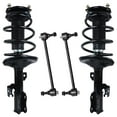 thumbnail image 1 of Detroit Axle - Front Struts Sway Bars for 2002-2003 Toyota Camry Lexus ES300 Complete 2 Struts w/Coil Spring 2 Sway Bar Links Replacement Quick Install Ready Struts Assembly, 1 of 7