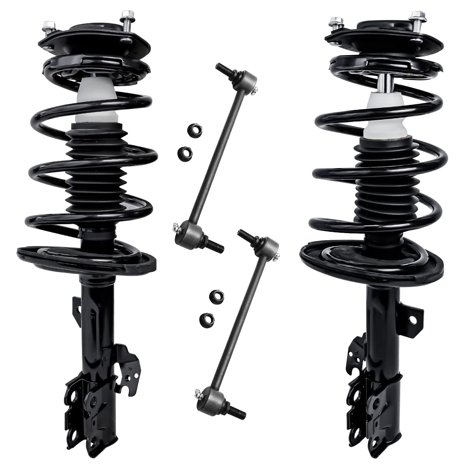 Detroit Axle Front Struts Sway Bars for 2004 2005 2006 Toyota Camry
