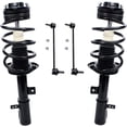 thumbnail image 1 of Detroit Axle - Front Struts Sway Bars for 2008-2014 Dodge Avenger 2011-2014 Chrysler 200, 2007-2010 Sebring Complete 2 Struts w/Coil Springs 2 Sway Bar Links Replacement Struts Assembly, 1 of 7