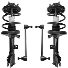 Detroit Axle - Front Struts Sway Bars for 2011-2018 Mitsubishi Outlander Sport, 2 Struts with Coil Spring Assembly 2 Sway Bar End Links 2012 2013 2014 2015 2016 2017 Replacement Suspension Kit