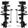 thumbnail image 1 of Detroit Axle - Front Struts Sway Bars for 2013-2018 Nissan Altima, 2 Struts with Coil Spring Assembly 2 Sway Bar End Links 2014 2015 2016 2017 Replacement Suspension Kit, 1 of 7