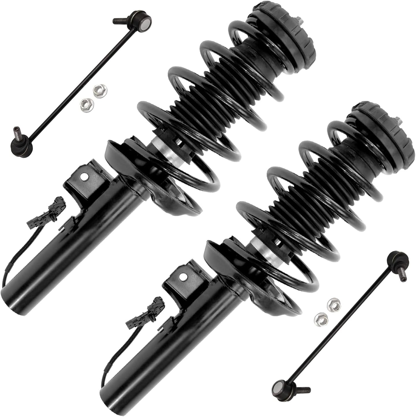 Detroit Axle Front Struts Sway Bars for 20132019 Cadillac XTS, 2