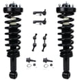 thumbnail image 1 of Detroit Axle Front Struts + Sway Bars + Outer Tie Rods + Lower Ball Joints Replacement for 2007 - 2013 Ford Expedition Lincoln Navigator ( without Electronic Suspension Only ) - 8pc Set, 1 of 9