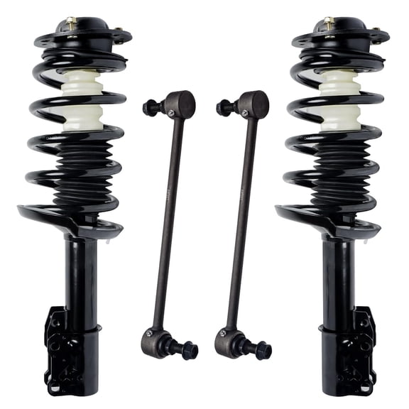 Detroit Axle - Front Struts Sway Bars Kit for 2004-2012 Chevy Malibu, 2005-2010 Pontiac G6 Saturn Aura