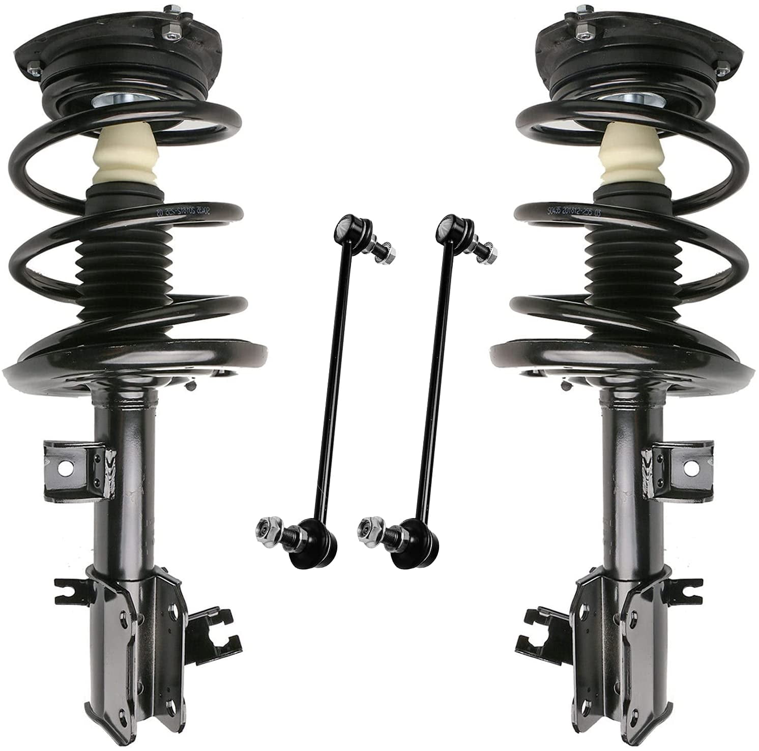 Detroit Axle Front Struts Sway Bars kit for 20072013 Nissan Altima