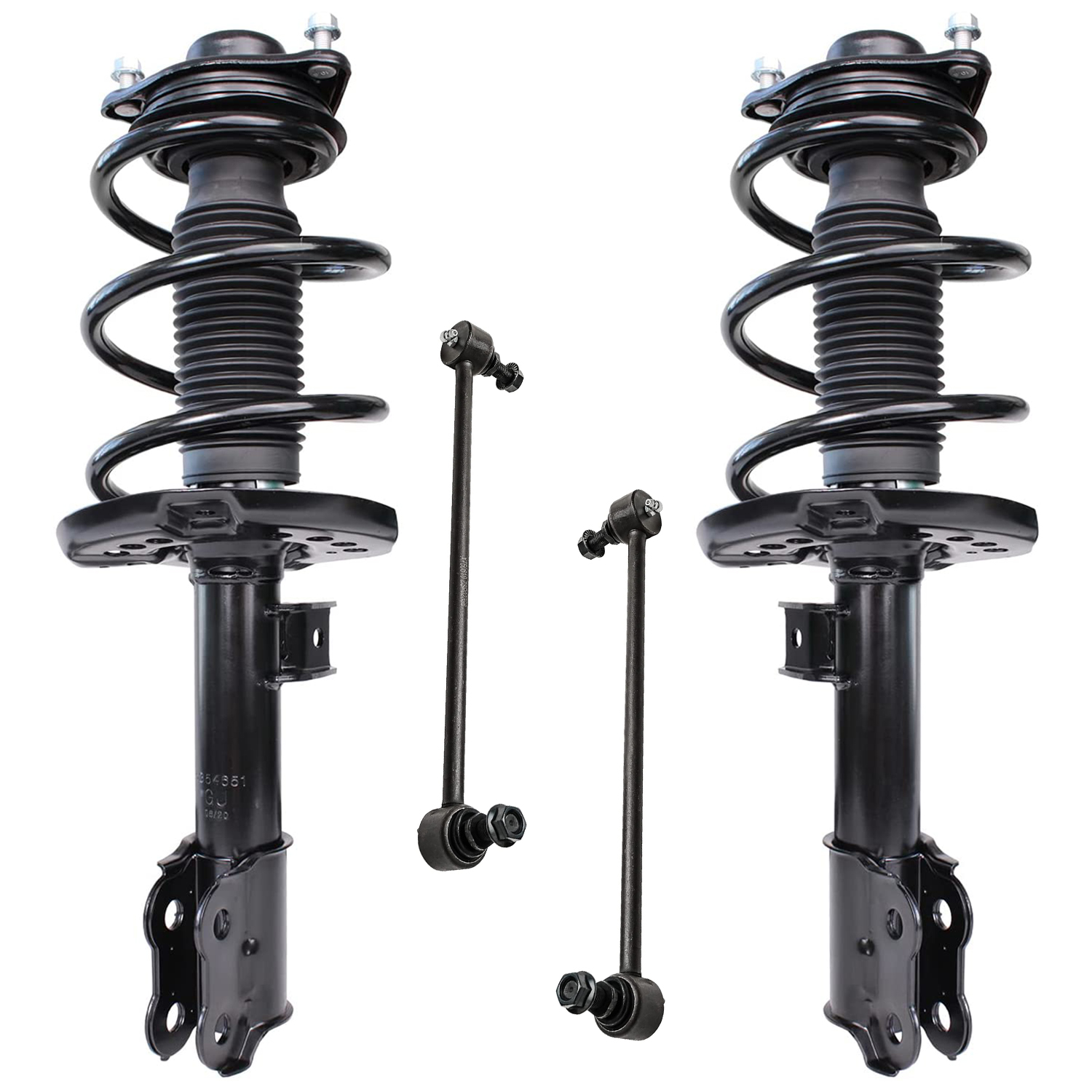 Detroit Axle Front Struts Sway Bars kit for 2011 2012 Kia Optima