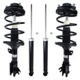thumbnail image 1 of Detroit Axle - 3.5L Struts Shocks for Hyundai Santa Fe 2003-2006, Front Ready Suspension Struts w/Coil Spring Rear Shock Absorbers 2004 2005 Replacement, 1 of 7