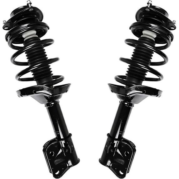 Detroit Axle - Front Struts w/Coil Spring Assembly Replacement for 2009 2010 2011 2012 2013 Subaru Forester - Naturally Aspirated