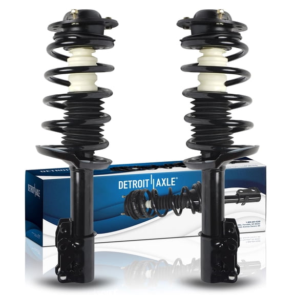 Detroit Axle - 2 Front Struts with Coil Springs for 2004-2012 Chevrolet Malibu, 2005-2010 Pontiac G6 Saturn Aura