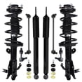 thumbnail image 1 of Detroit Axle - Front Struts w/Coil Springs Rear Shock Absorbers Sway Bar Links Replacement for 2013-2015 Honda Civic SE DX EX EX-L HF LX Sedan - 8pc Set, 1 of 6