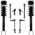 thumbnail image 1 of Detroit Axle - Front Struts w/Coil Springs Sway Bar Links Outer Inner Tie Rod Ends Replacement for 2011-2014 300 C RWD - 8pc Set, 1 of 6