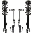 thumbnail image 1 of Detroit Axle - Front Struts w/Coil Springs Sway Bar Links Outer Tie Rod Ends Replacement for Dodge Charger Challenger RWD - 6pc Set, 1 of 5