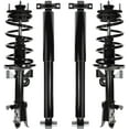 thumbnail image 1 of Detroit Axle - Front Struts with Coil Springs Rear Shock Absorbers Replacement for 2009-2015 Honda Pilot - 4pc Set, 1 of 8