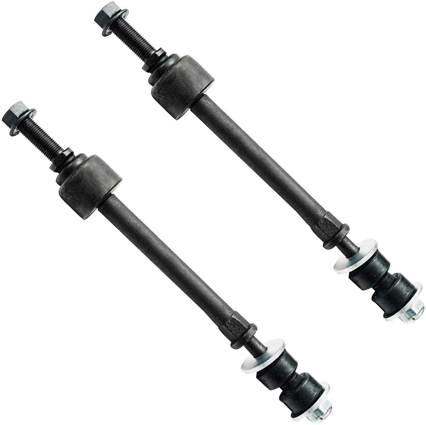 Detroit Axle - 2pc Front Sway Bars for 2006-2010 Dodge Ram 1500, 2011-2018 Ram 1500, 2019-2024 Ram 1500 Classic, Stabilizer Sway Bar Links