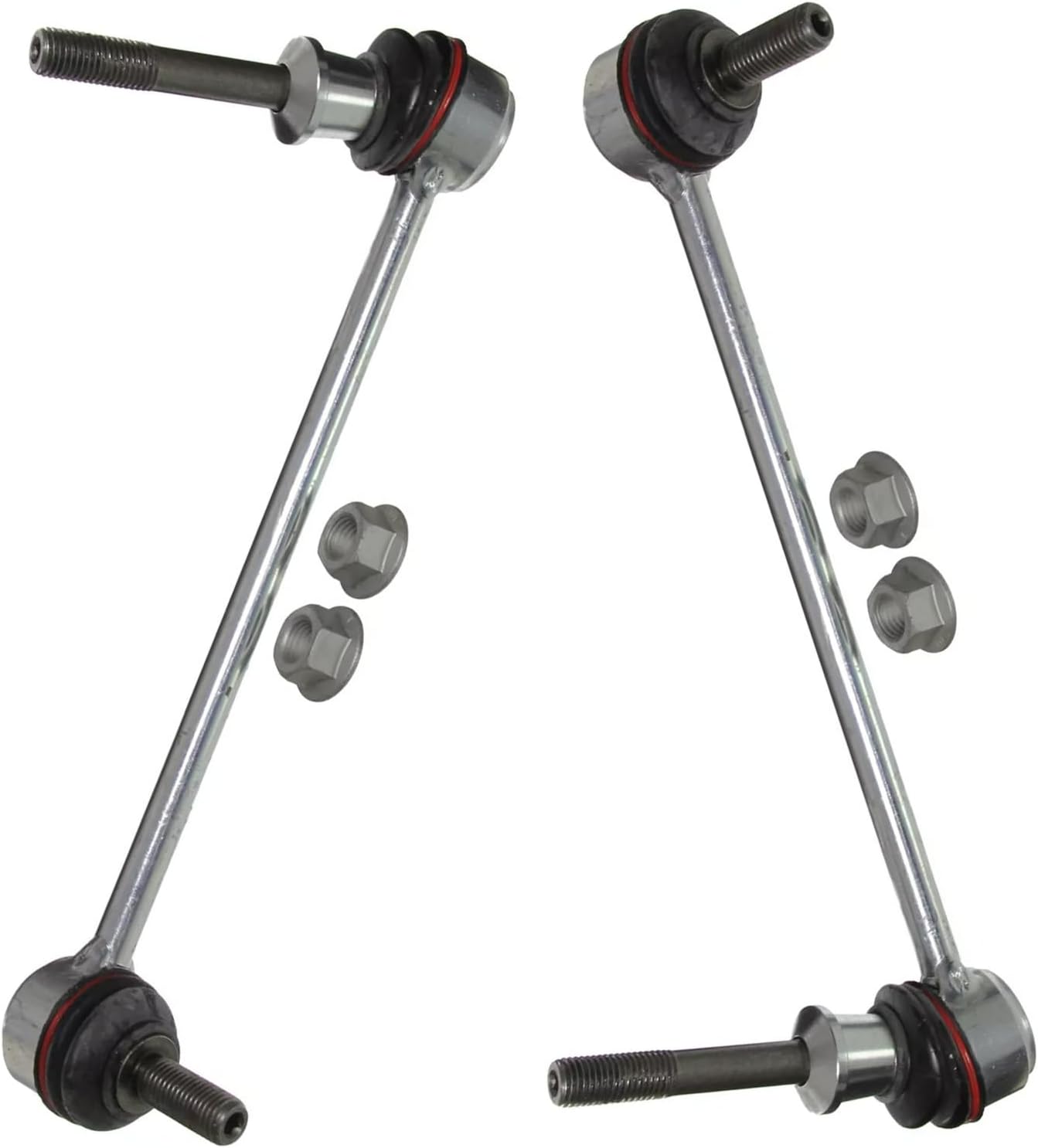 Detroit Axle - Front Sway Bars for 2007-2018 BMW X5 2008-2019 X6 [Adaptive Drive], Stabilizer Sway Bar End Links 2009 2010 2011 2012 2013 2014 2015 2016 2017 Replacement