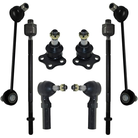 Detroit Axle - Front Sway Bars Lower Ball Joints Tie Rods Replacement for Saturn L100 L200 L300 LS LS1 LS2 LW1 LW2 LW200 LW300 Fits select: 2004 SATURN LW300 LEVEL 1, 2005 SATURN L300 LEVEL 2