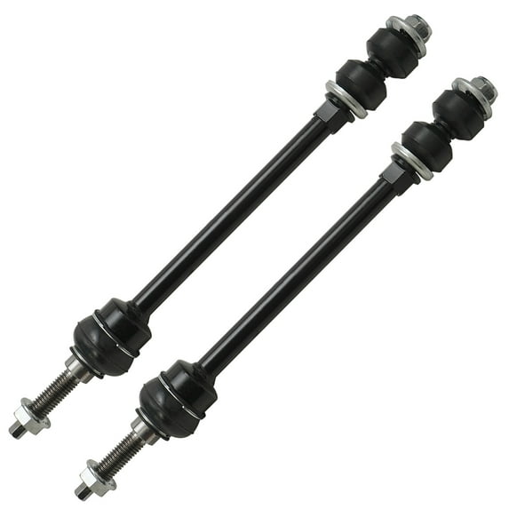 Detroit Axle - Front Sway Bars for 4WD 2002-2005 Dodge Ram 1500 2002 2003 2004 2005, 2 Stabilizer Sway Bar End Links Set Replacement