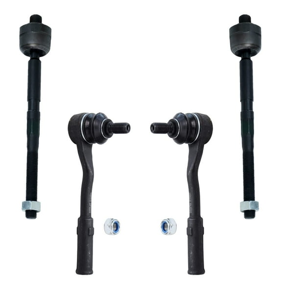 Detroit Axle - Front Tie Rod End Links Replacement for Mercedes Benz CL500 CL600 S430 S500 S600 SL500 SL550 SL600 SL65