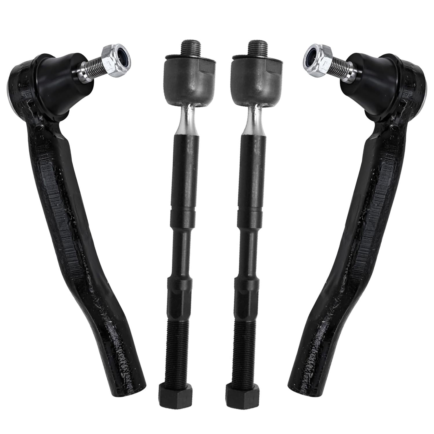 Detroit Axle - Front Tie Rod Adjusting Sleeves Replacement for Chevy Suburban K10 K20 R10 R1500 R20 R2500 Dodge Ram 1500 2500 3500 Truck - 2pc並行輸入