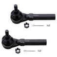 thumbnail image 1 of Detroit Axle - Front Tie Rods for 2008-2020 Dodge Grand Caravan, 2008-2016 Chrysler Town & Country, 2020 Voyager, 2012-2015 Ram C/V, 2009-2013 Volkswagen Routan, 2 Outer Tie Rod End Links Replacement, 1 of 7