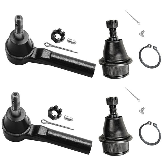 Detroit Axle - Front Tie Rods Ball Joints for Chrysler 200 Sebring Dodge Avenger Journey, Outer Tie Rod Ends Lower Ball Joints Replacement