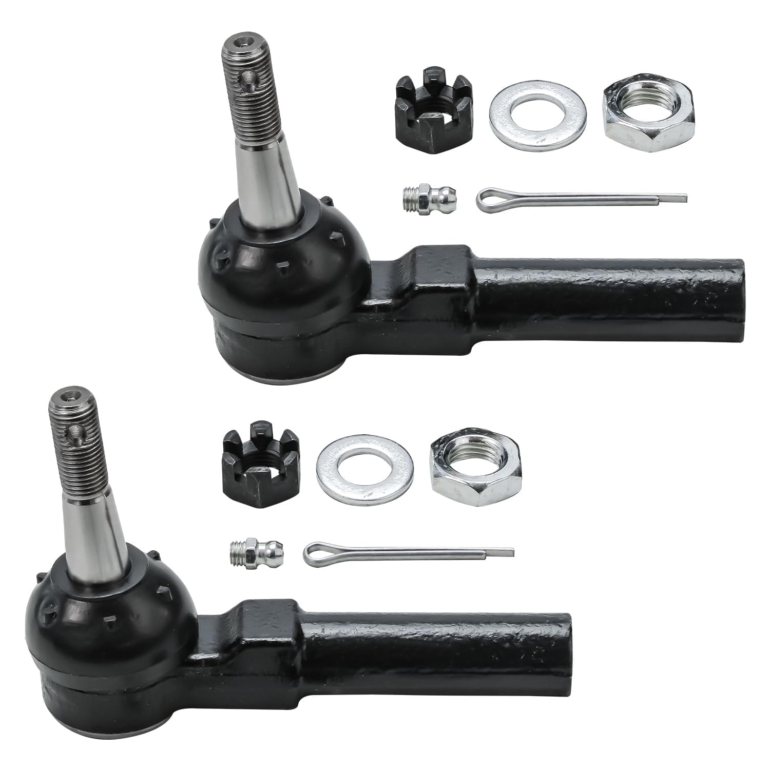 8-Piece Front End Suspension Kit For Chevy Impala, Monte Carlo, Buick LaCrosse – Control Arms, Tie Rods, Sway Bar Links