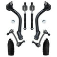 thumbnail image 1 of Detroit Axle - Front Tie Rods Sway Bars for 2006-2008 Hyundai Sonata, 2006-2007 Hyundai Azera, 4 Inner & Outer Tie Rods, 2 Sway Bars, 2 Boots, Replacement, 1 of 7