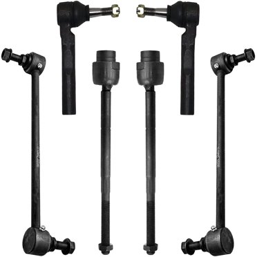 8pc Front End Kit – Ball Joints, Tie Rods, Sway Bar Links For Chevy Malibu & Pontiac Grand Am