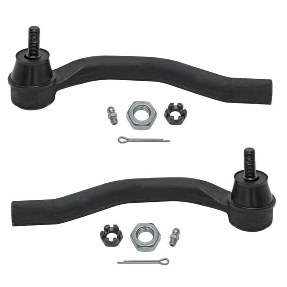 Detroit Axle - Front Tie Rods for 2004-2008 Acura TSX, 2003-2007 Honda Accord, 2 Outer Tie Rod Ends 2005 2006 Replacement