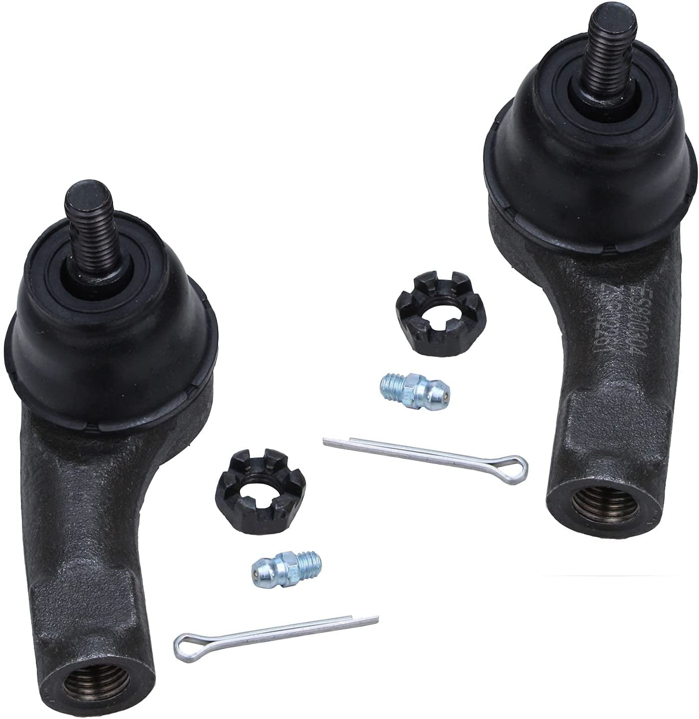 Detroit Axle - Front Tie Rods for 2008-2011 Ford Focus, 2 Outer Tie Rod Ends 2009 2010 Replacement