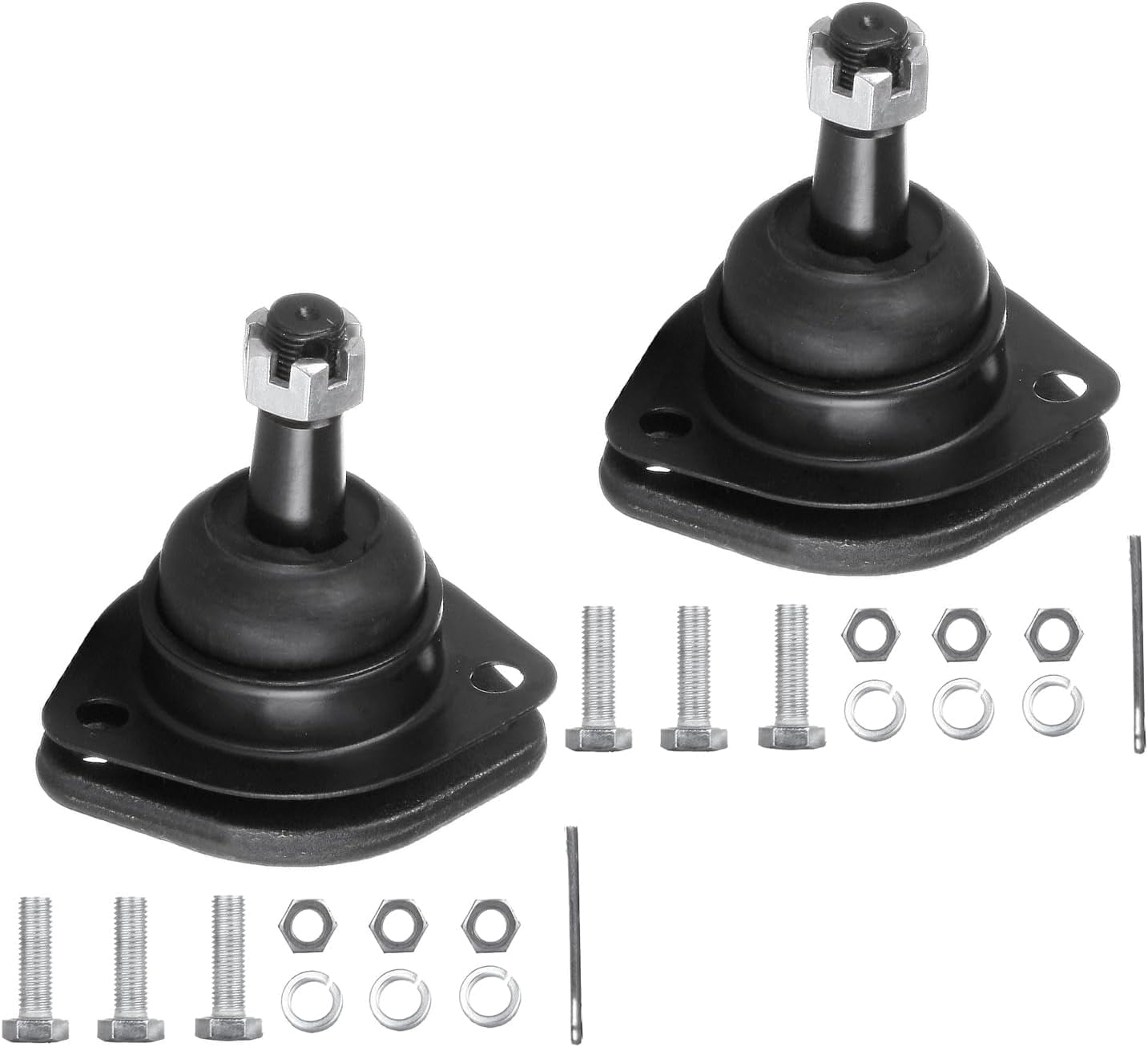Detroit Axle - Front Upper Ball Joint for Chevy Corvette Impala Sedan Delivery Estate Caprice Bel Air Biscayne, Suspension Ball Joints Replacement