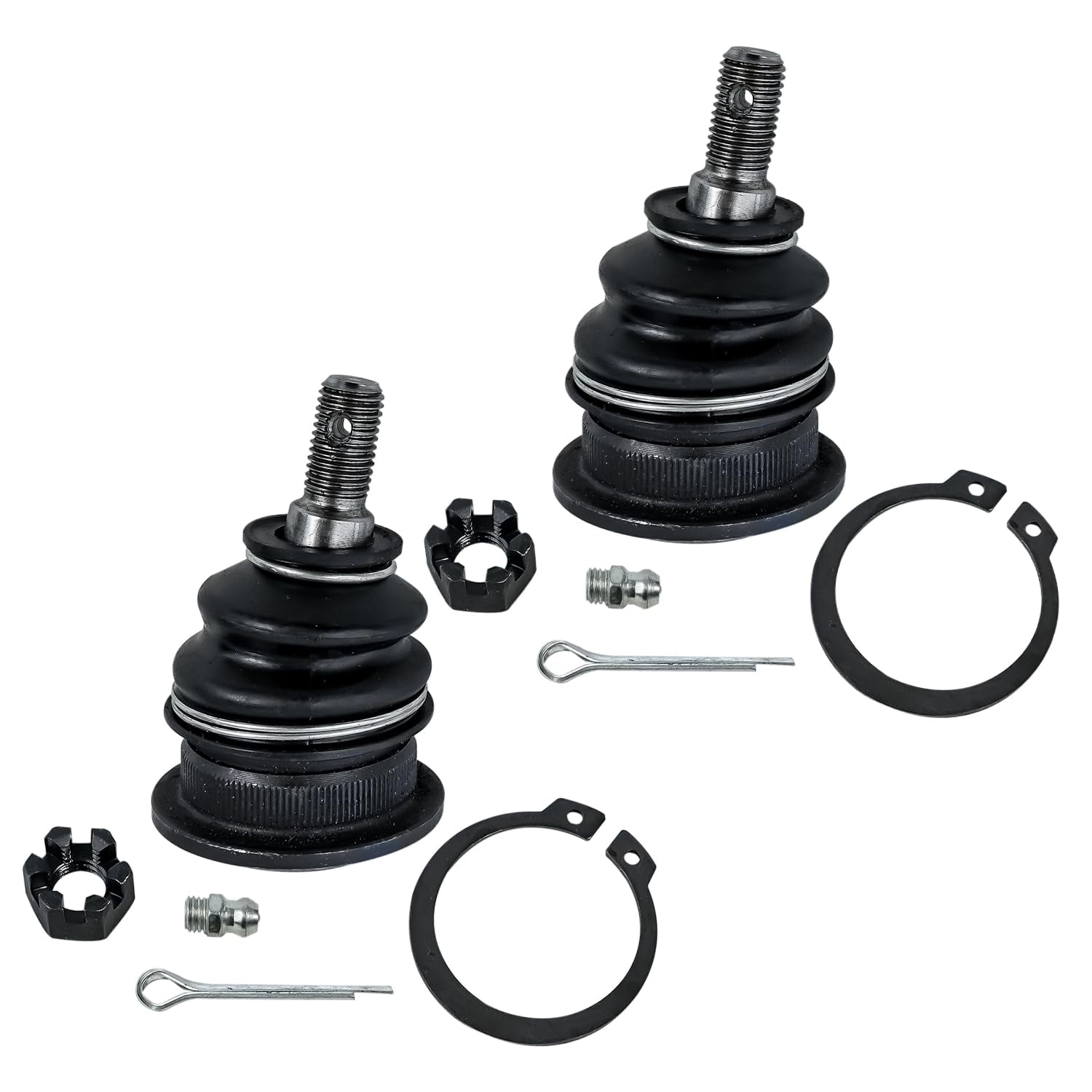 Detroit Axle - Front Upper Ball Joints Replacement for Acura EL Honda Civic Fits select: 2000 HONDA CIVIC EX, 1997-1998 HONDA CIVIC LX