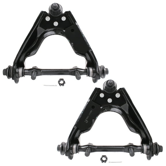 Detroit Axle - Front Upper Control Arms for 4WD 2000 2001 2002 2003 Dodge Durango Dakota 2pc Set Upper Control Arms w/Ball Joints Assembly Replacement