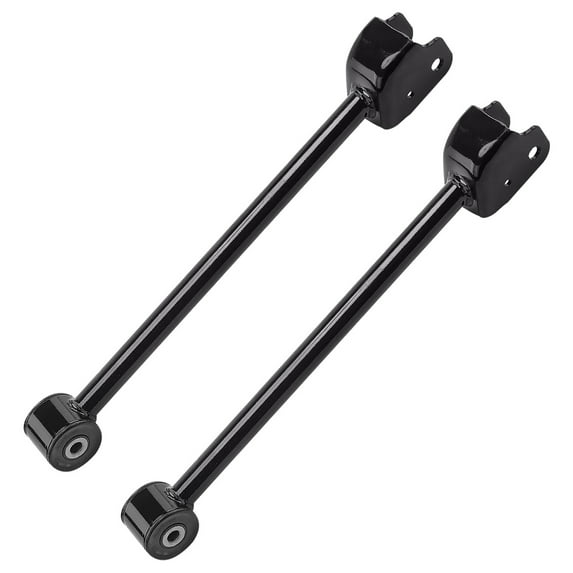 Detroit Axle - Front Upper Control Arms Assembly Replacement for 2007 2008 2009 2010 2011 2012-2017 Jeep Wrangler JK - 2pc Set