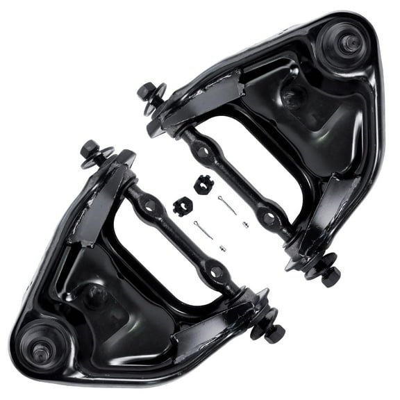 Detroit Axle - Front Upper Control Arms for Dodge Ram 2500 3500 Van B2500 B300 B350 B3500 Plymouth PB300 PB350, 2 Upper Control Arms Assembly Replacement