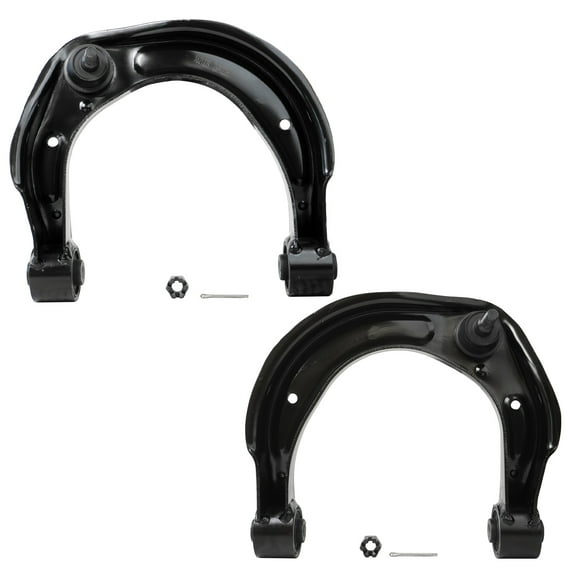 Detroit Axle - Front Upper Control Arms for Hyundai Azera Sonata Kia Amanti 2007 2008 2009 2010, 2pc Upper Control Arms w/Ball Joints Assembly Set Replacement