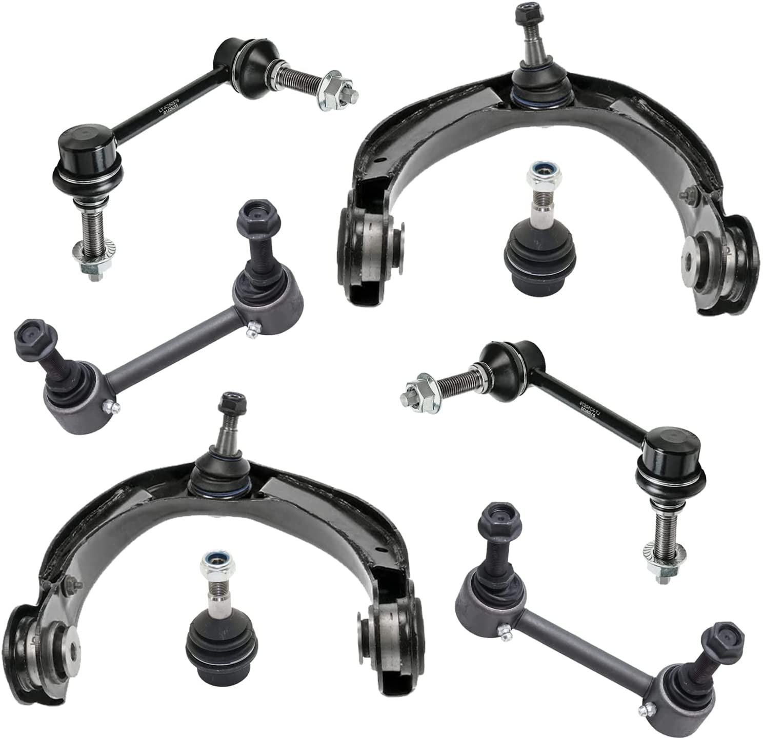 Detroit Axle Front Upper Control Arms Lower Ball Joints Rear Sway