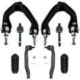 thumbnail image 1 of Detroit Axle - Front Upper Control Arms w/ Ball Joint Inner Outer Tie Rods w/Rack Boots Replacement for 1992 - 1996 Honda Prelude - 8pc Set, 1 of 7