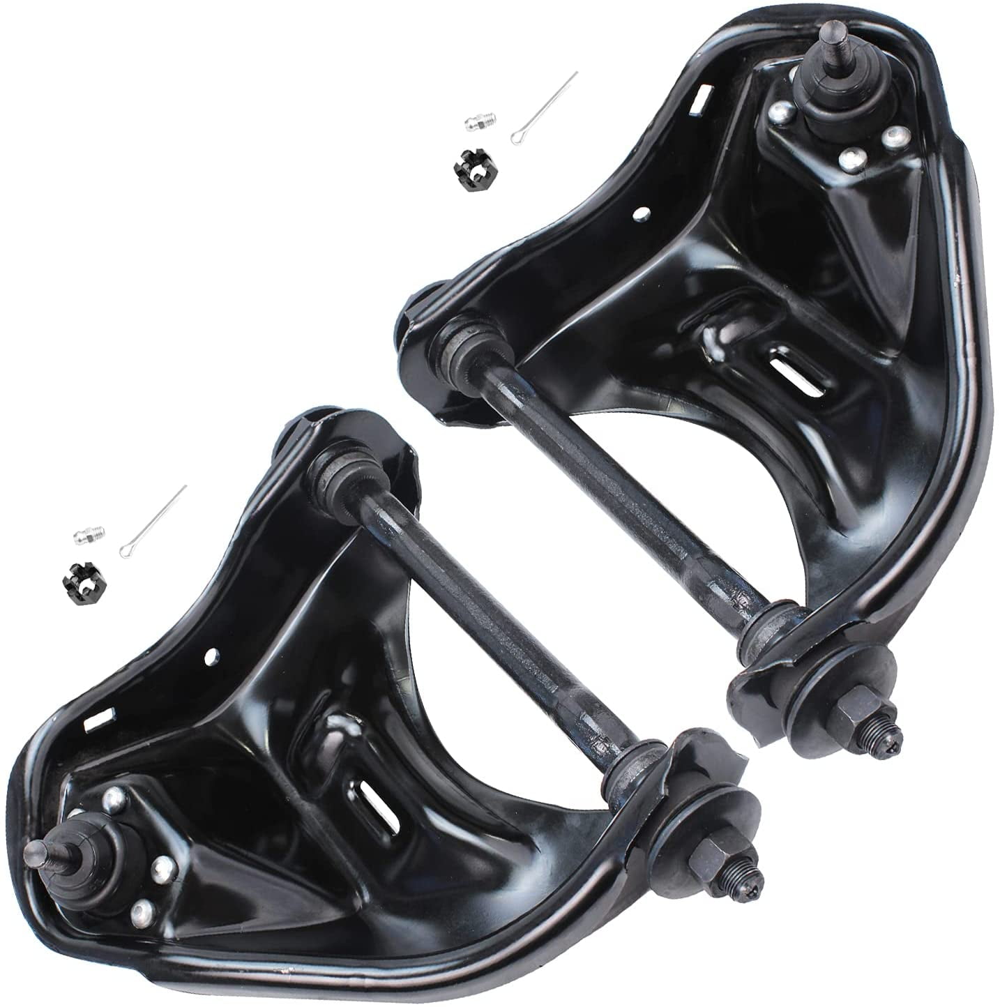 Front Upper Control Arms w/Ball Joint Replacement for Chevy