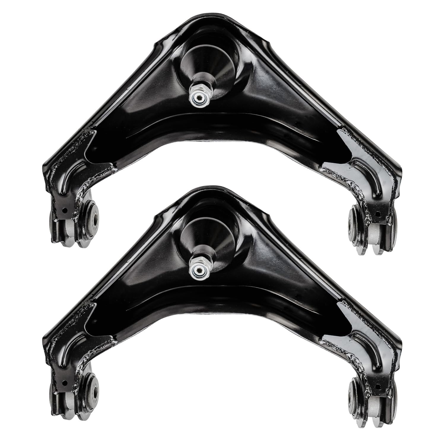 Detroit Axle - Front Upper Control Arms w/ Ball Joints for GMC Chevy Silverado Sierra 1500 2500 3500 HD Suburban Yukon XL Avalanche 2500 Hummer H2, 2 Upper Control Arms w/ Ball Joints Replacement