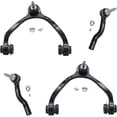 thumbnail image 1 of Detroit Axle - Front Upper Control Arms w/ Ball Joints Outer Tie Rods Replacement for Town Car Grand Marquis Crown Victoria Marauder - 4pc Set, 1 of 4