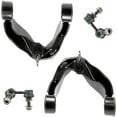 thumbnail image 1 of Detroit Axle - 4pc Front End Kit for 2005-2019 Nissan Frontier, 2005-2012 Pathfinder, 2005-2015 Xterra, 2 Upper Control Arms 2 Sway Bars 2006 2007 2008 2009 2010 2011 Replacement, 1 of 5