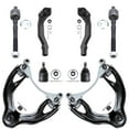 thumbnail image 1 of Detroit Axle - Front Upper Control Arms w/Ball Joints Tie Rod Ends Kit for Acura Integra Honda Civic, 1 of 7